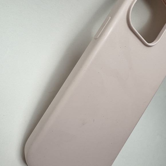 ORNARTO Compatible with iPhone 15 Pro Max Case 6.7", Slim Liquid Silicone Pink - Picture 2 of 3